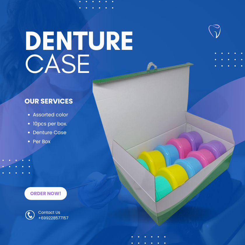DENTURE CASE (Assorted Color) DENTURE CASE (Assorted Color)